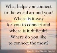 Where do you like to connect the most?