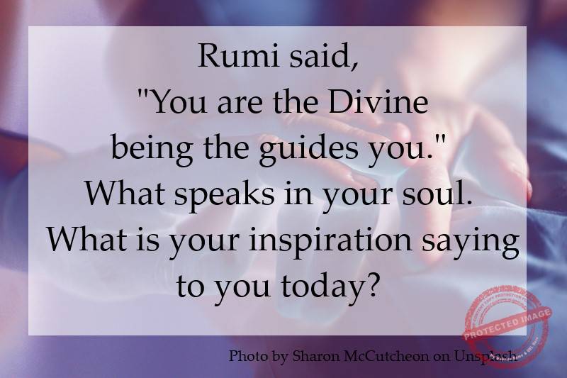 What is your inspiration saying to you today?