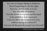 Can you let the growth propel you forward?